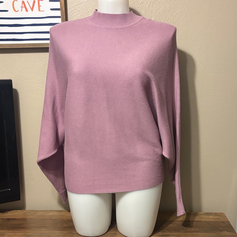 Purple Crew Neck Sweater